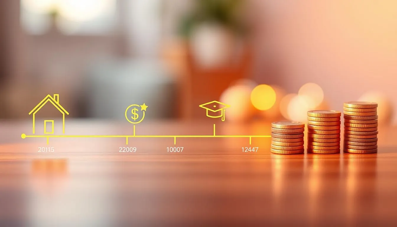 financial goals timeline